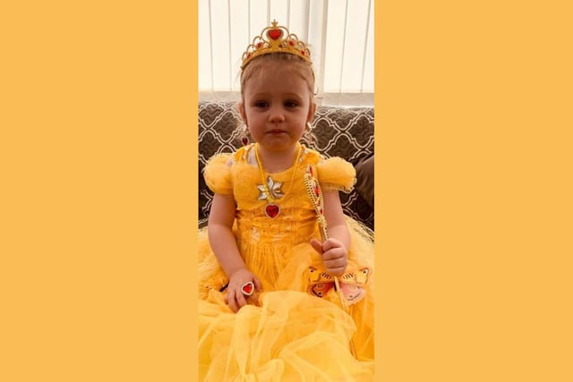 Taking inspiration from Beauty and the Beast, Isabella used her Belle dress for World Book Day.