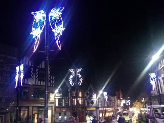 Wigan Christmas lights