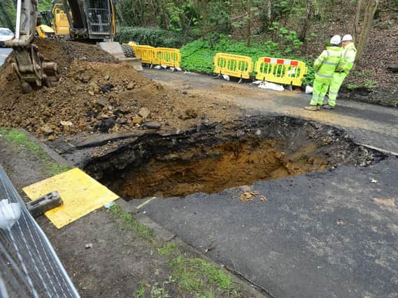 Could fracking increase the number of sinkholes?