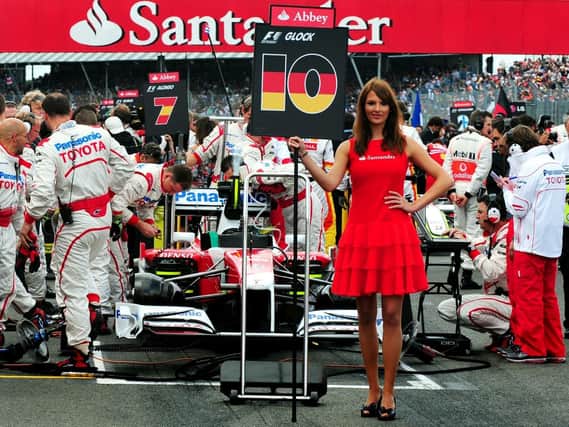 What do you think of 'grid girls'?