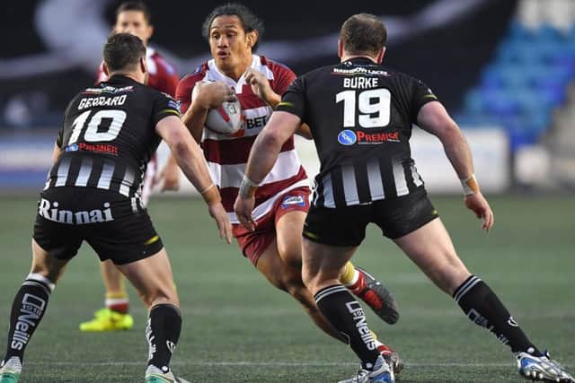 Warriors star Taulima Tautai