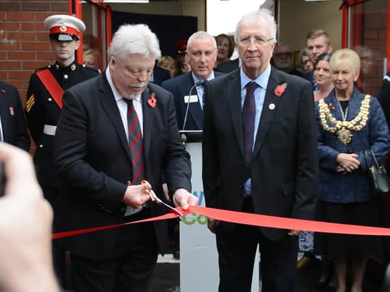Simon Weston CBE officially opens Molyneux House