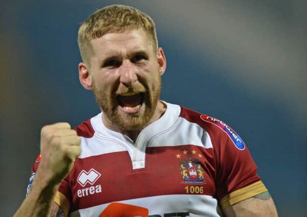 Sam Tomkins is set to play his first game since the video nasty saga