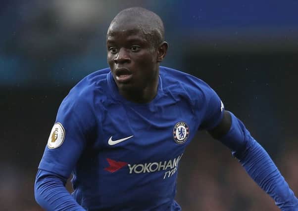 Chelsea midfielder N'Golo Kante