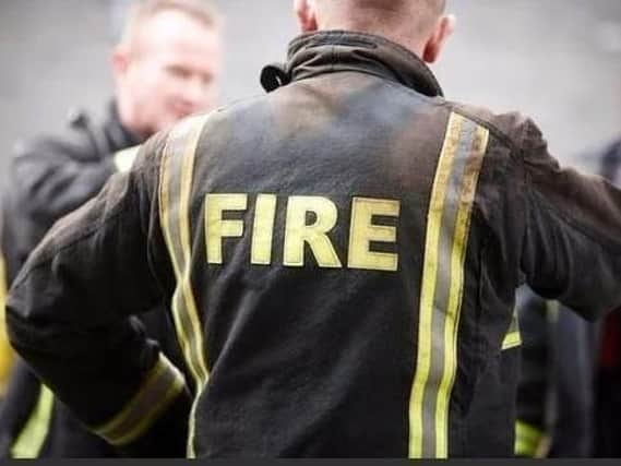 Firefighters were alerted after a chip pan fire developed