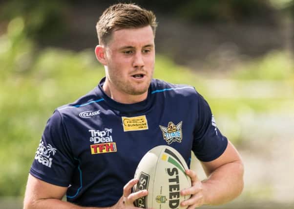 Joe Greenwood hasn't played for Gold Coast Titans this year