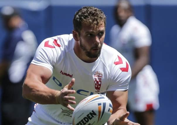 Sean O'Loughlin in action against New Zealand