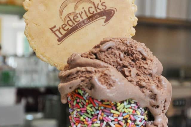 A Frederick's ice cream
