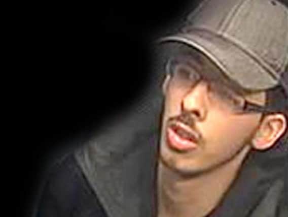 Salman Abedi on the night he carried out the Manchester Arena terror attack.