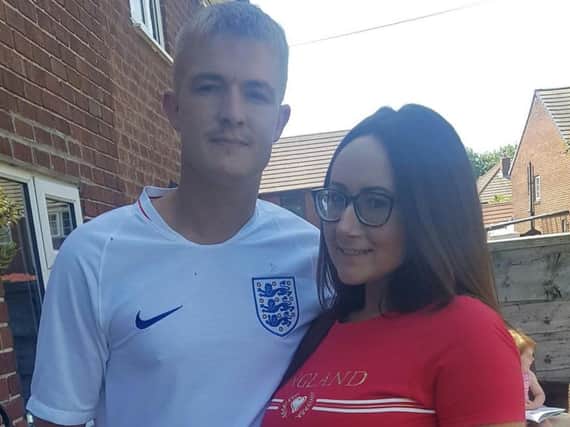 Mark Collier and his girlfriend Hayley Melling