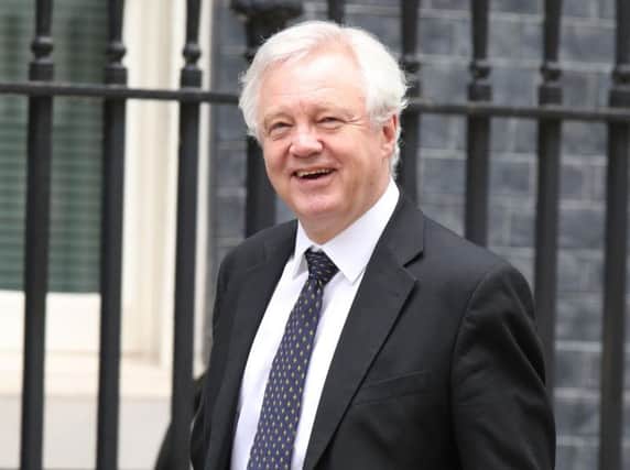 Secretary of State for Exiting the European Union David Davis who has resigned from the Government.