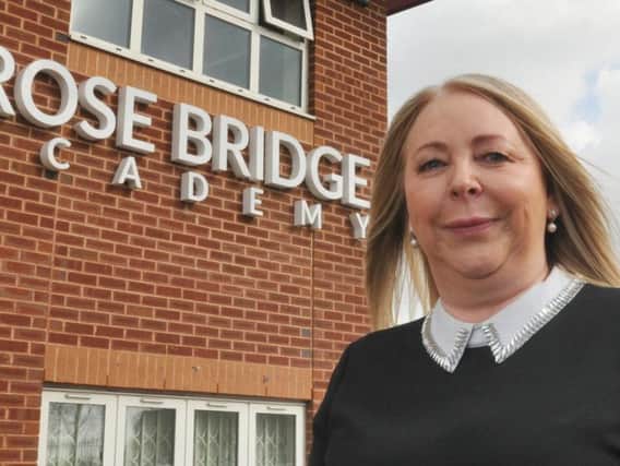 CEO of Community First Academy Trust Sue Darbyshire - the new leadership team at Rose Bridge Academy