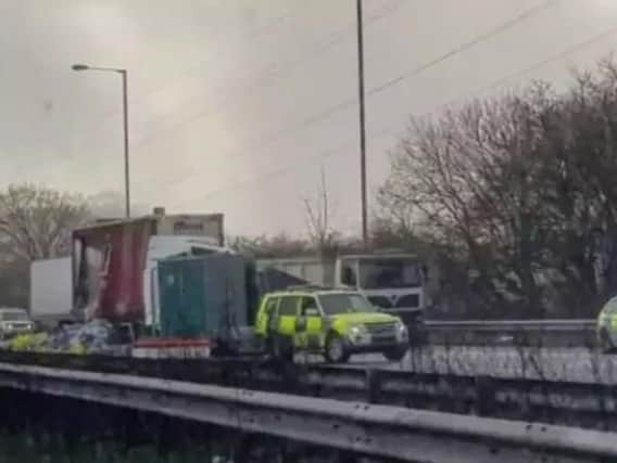 The crash on the M6 on January 10th