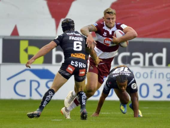 Warriors fans were generally impressed with Chris Hankinsons debut against St Helens last Thursday