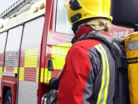 Firefighters have warned youths about starting fires in grassland