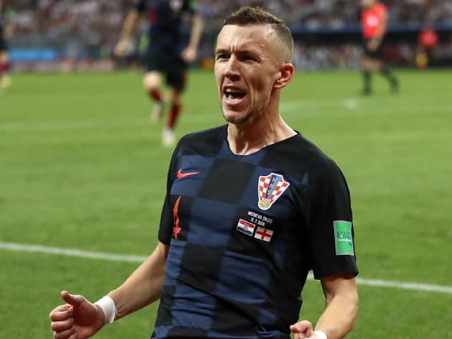 Inter Milan's Croatian midfielder Ivan Perisic