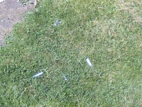 Drug paraphernalia litters the Ashton area