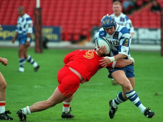 Mick Cassidy in action in 1996