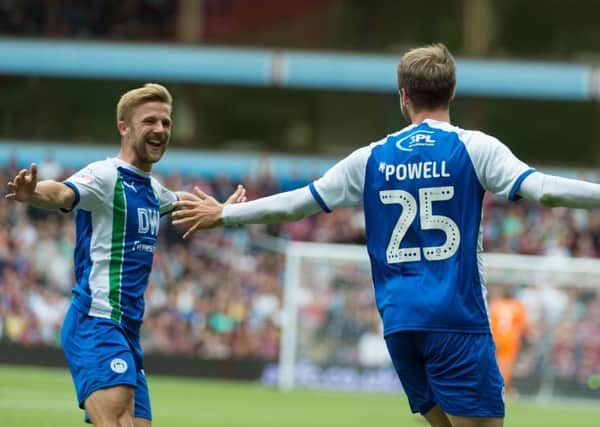 Nick Powell scored one and made one at Aston Villa