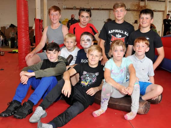 Some of the young wrestlers hoping to go to the US