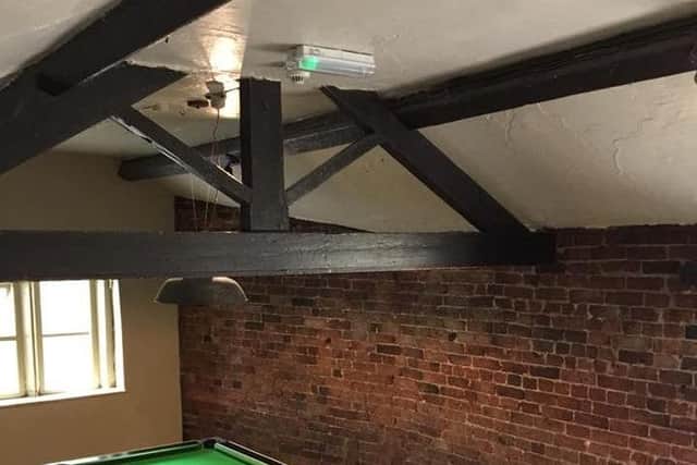The old pool room