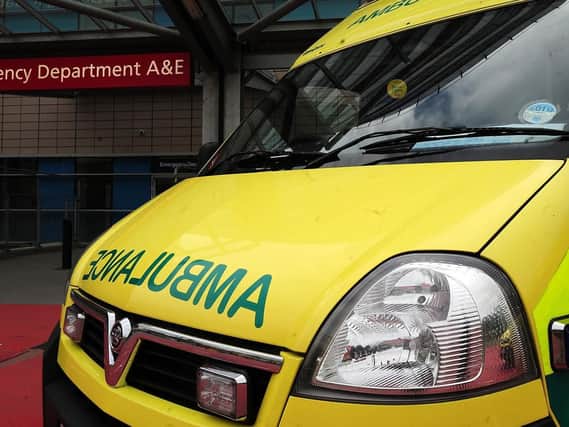 An ambulance