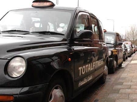 A Wigan hackney cab