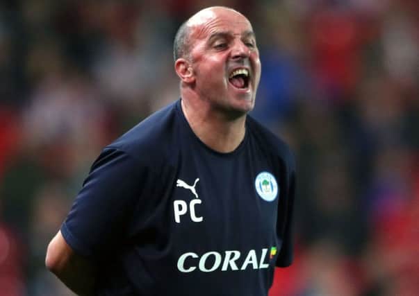 Paul Cook watched his Latics side beat Stoke 3-0