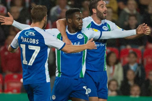 Gavin Massey opened his account for the season in the 3-0 win at Stoke