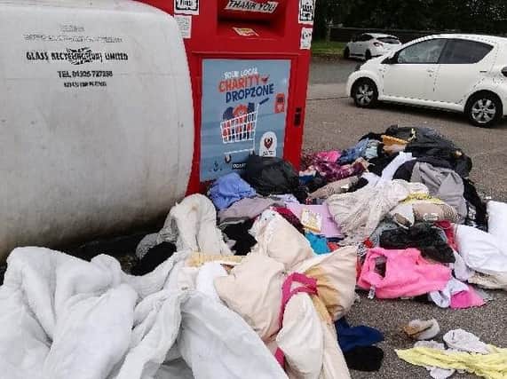 Rubbish dumped in Pemberton