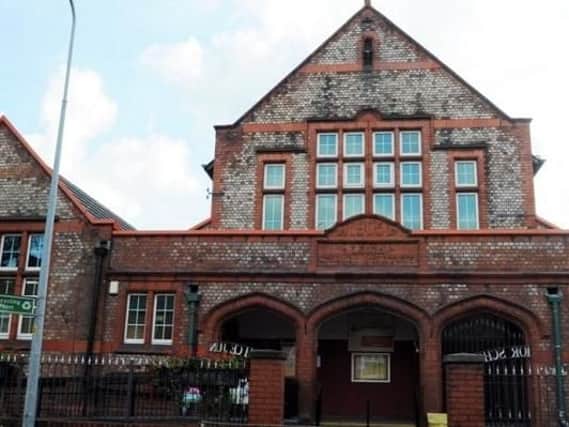 Leigh CE Primary, in Henrietta Street, which is set to be acquired for 300,000 by Wigan Council