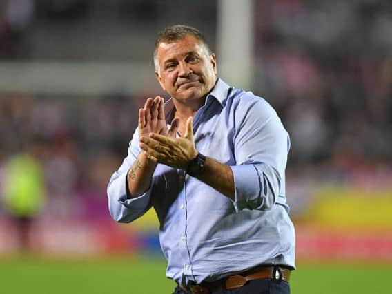 Shaun Wane after last Fridays 30-10 derby victory at St Helens