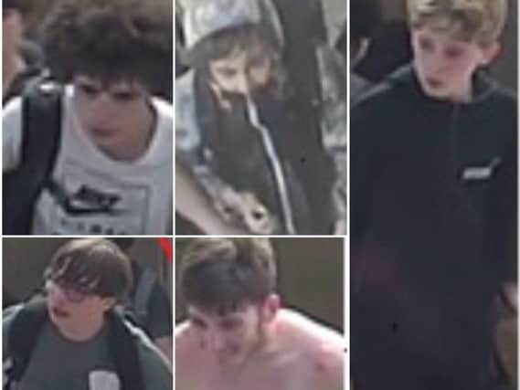 Police would like to these individuals