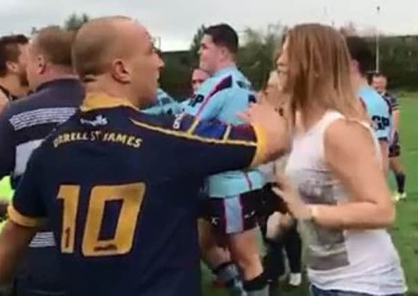 Orrell St James' victory was overshadowed by scenes after the match