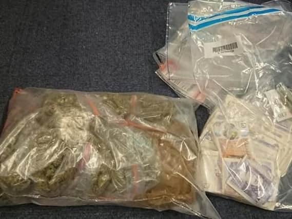 Drugs and cash seized in Scholes