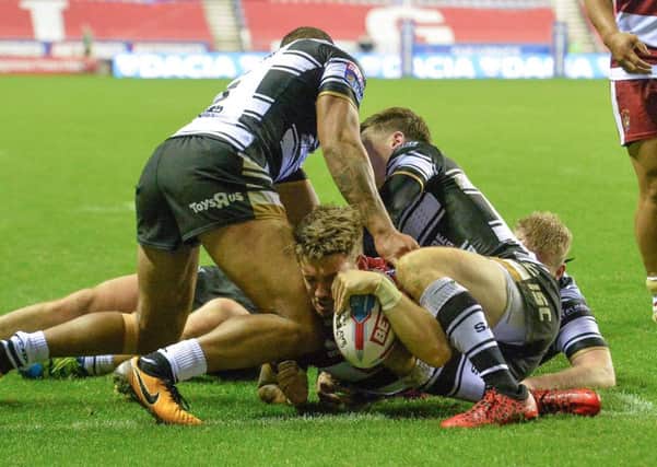 Oliver Gildart scored the decisive try