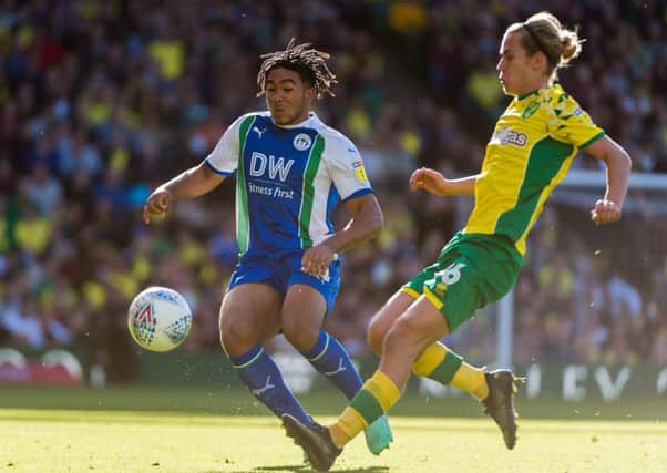 Reece James in action at Norwich