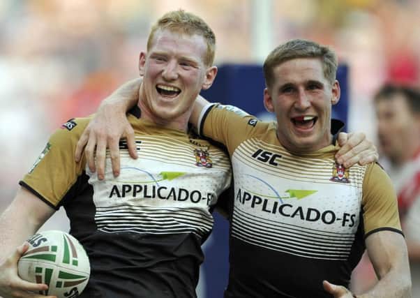 Liam Farrell first played alongside Sam Tomkins when they were at school