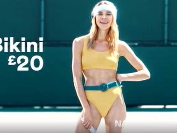 Nasty Gal's Bikini advert