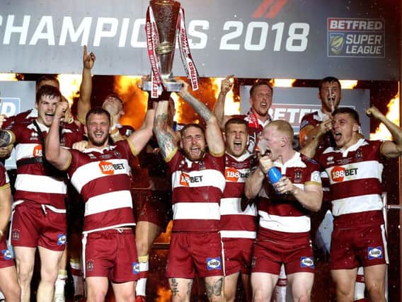 Lifting the Super League trophy was a fairytale finish for Ryan Sutton