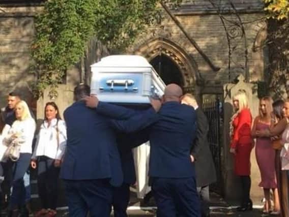 Presley Stockton's funeral