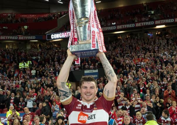 John Bateman bowed out of Wigan with a Grand Final win