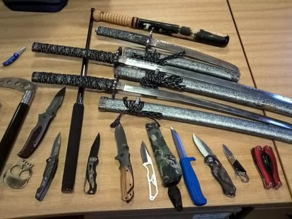 Weapons surge in Wigan