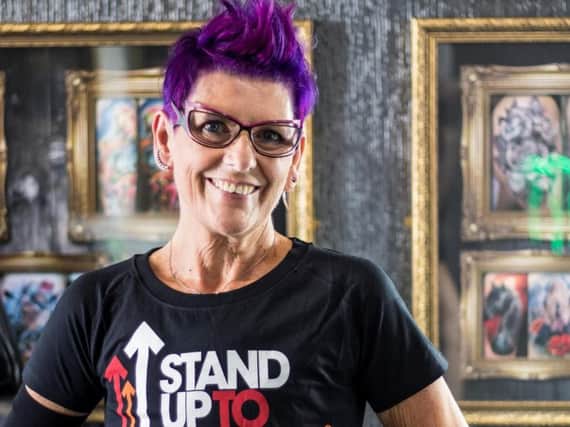 Sue Cook is backing the Stand Up To Cancer campaign