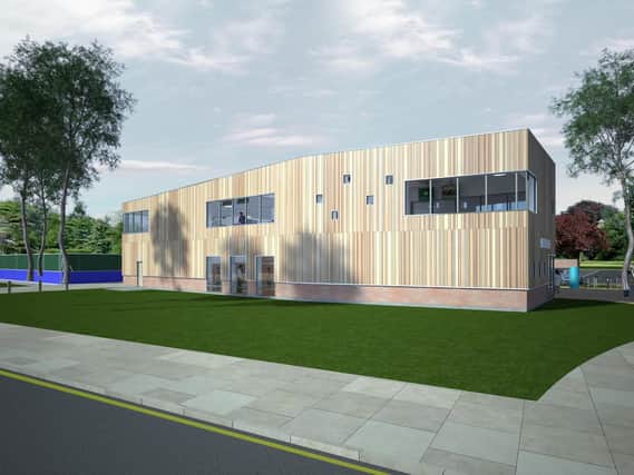 An artist's impression of the new Standish Leisure Centre