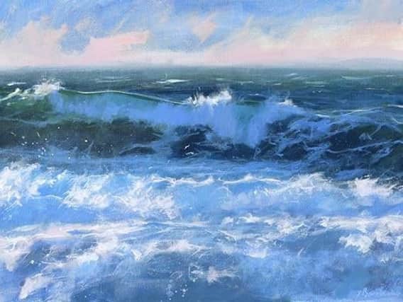 James Bartholomew's award-winning sea painting