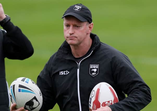 Ex-Wigan coach Michael Maguire has his New Zealand hat on. Picture: SWPix