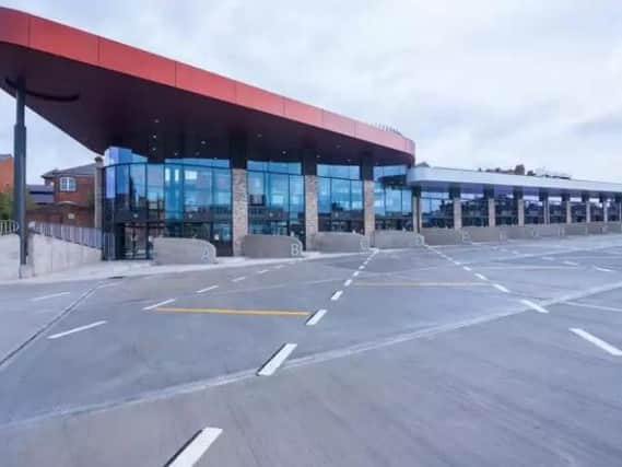 The new Wigan bus station