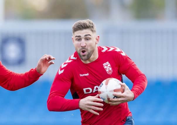 Tommy Makinson in training. Picture: SWPix