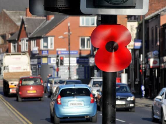 One of the poppies in Hindley